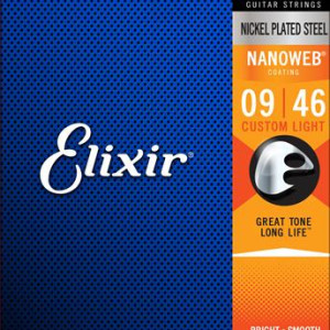 Elixir E12027 Nano Elec Custom Light 9-46 Set