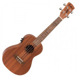 Laka Mahogany Series Concert Electro Ukulele, Natural