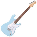 Encore E6 Electric Guitar Pack - Laguna Blue