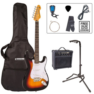 Encore E6 Electric Guitar Pack - Sunburst