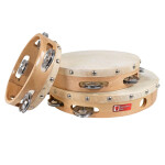 Percussion Plus wood shell tambourine - Class Pack