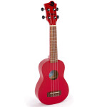 Octopus Academy Soprano Ukulele - Candy Apple Red