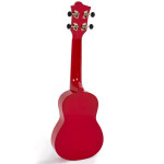 Octopus Academy Soprano Ukulele - Candy Apple Red