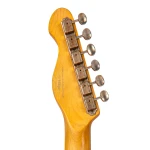 Vintage V66 Paul Rose Signature Electric Guitar - Distressed Gun Hill Blue